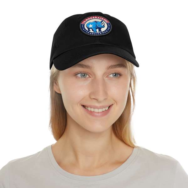 Dad Hat with Leather Patch, Multiple Colors - Image 22