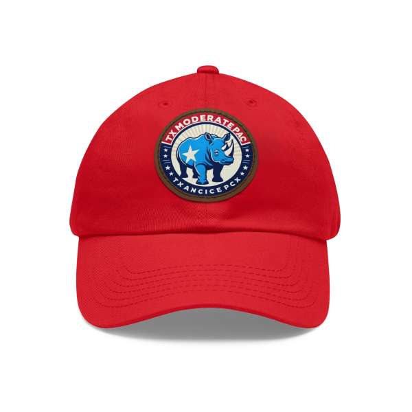 Dad Hat with Leather Patch, Multiple Colors - Image 17