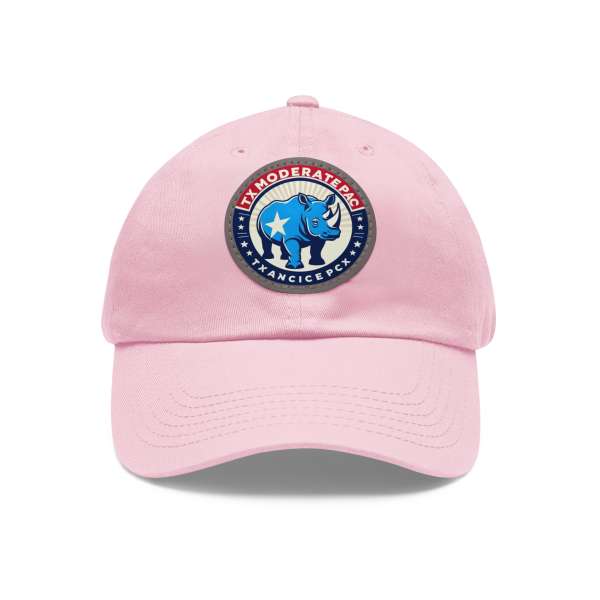 Dad Hat with Leather Patch, Multiple Colors - Image 37
