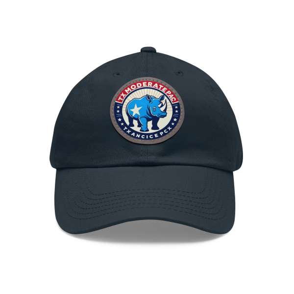 Dad Hat with Leather Patch, Multiple Colors - Image 31