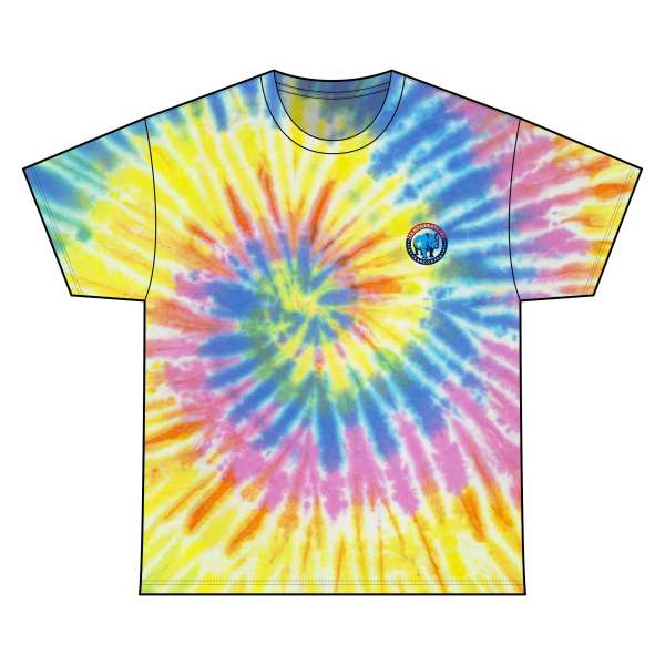 Unisex Tie Dye T-Shirt, Multiple Colors - Image 2