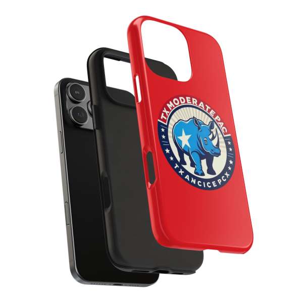 Tough Phone Cases, Red - Image 100