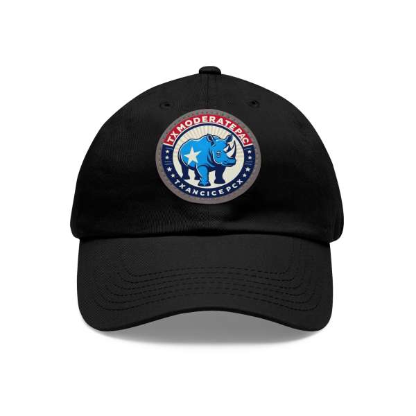 Dad Hat with Leather Patch, Multiple Colors - Image 23