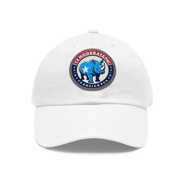 Dad Hat with Leather Patch, Multiple Colors - Image 7