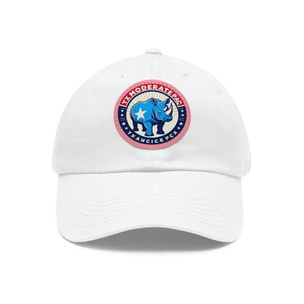 Dad Hat with Leather Patch, Multiple Colors - Image 11
