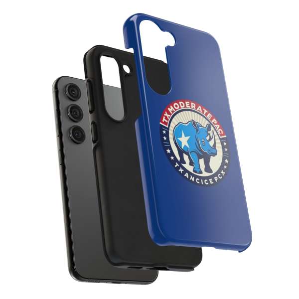 Tough Phone Cases, Blue - Image 89
