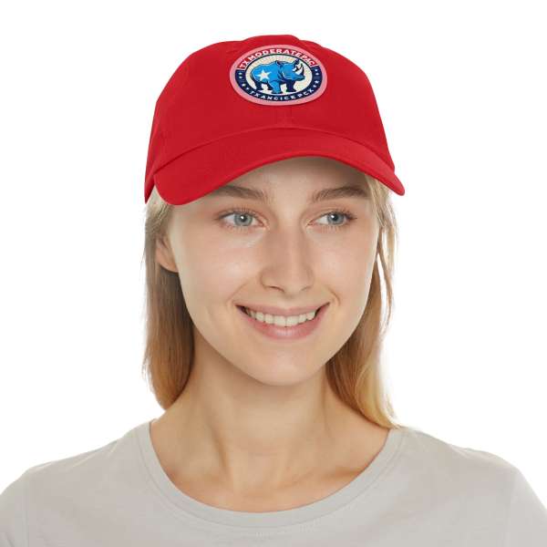 Dad Hat with Leather Patch, Multiple Colors - Image 20