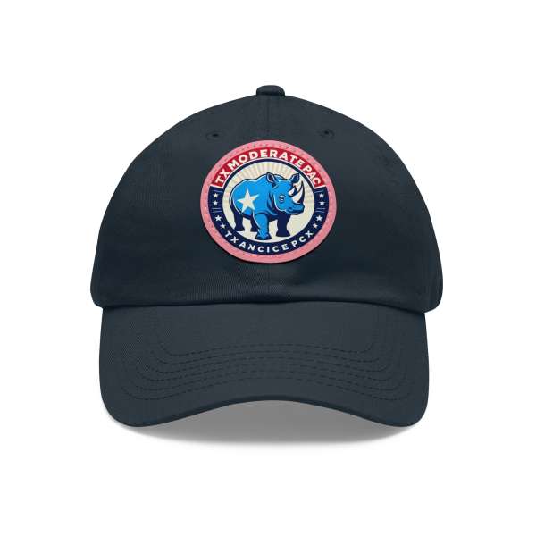 Dad Hat with Leather Patch, Multiple Colors - Image 33