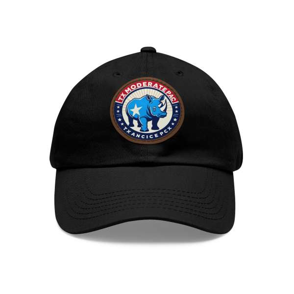 Dad Hat with Leather Patch, Multiple Colors - Image 25
