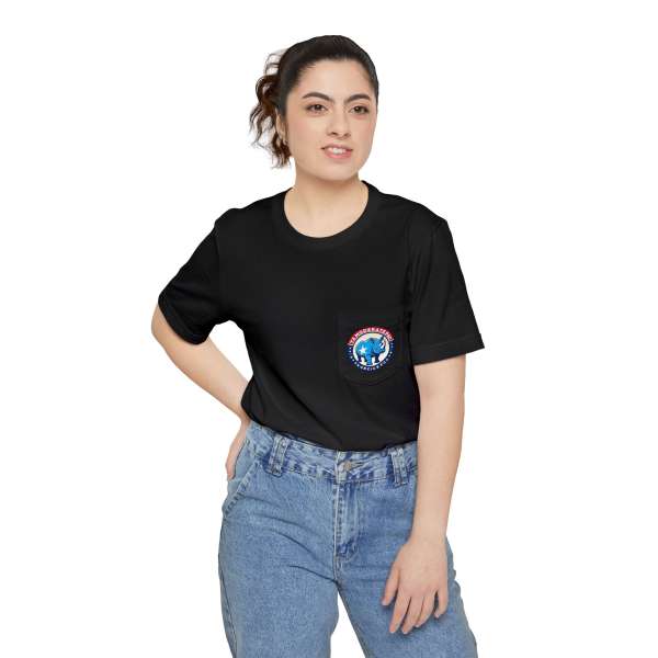 Unisex Pocket T-Shirt, Multiple Colors - Image 12