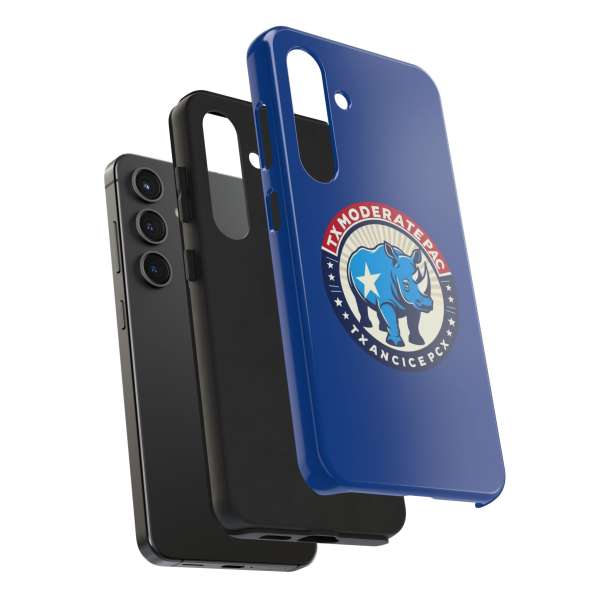 Tough Phone Cases, Blue - Image 85